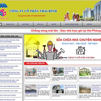 Website dịch vụ chống thấm