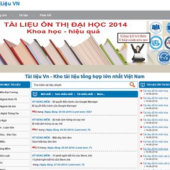 Website thư viện - tài liệu