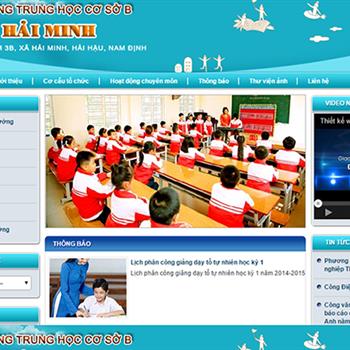 Website trường THCS 2